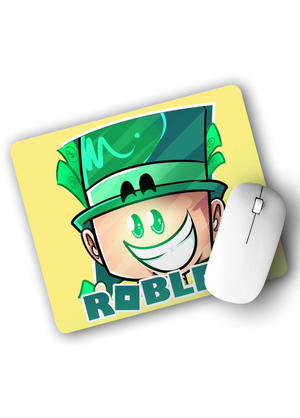 Килимок для мишки Роблокс (Roblox) (25108-1226) 22х18 см MobiPrint (222995259)