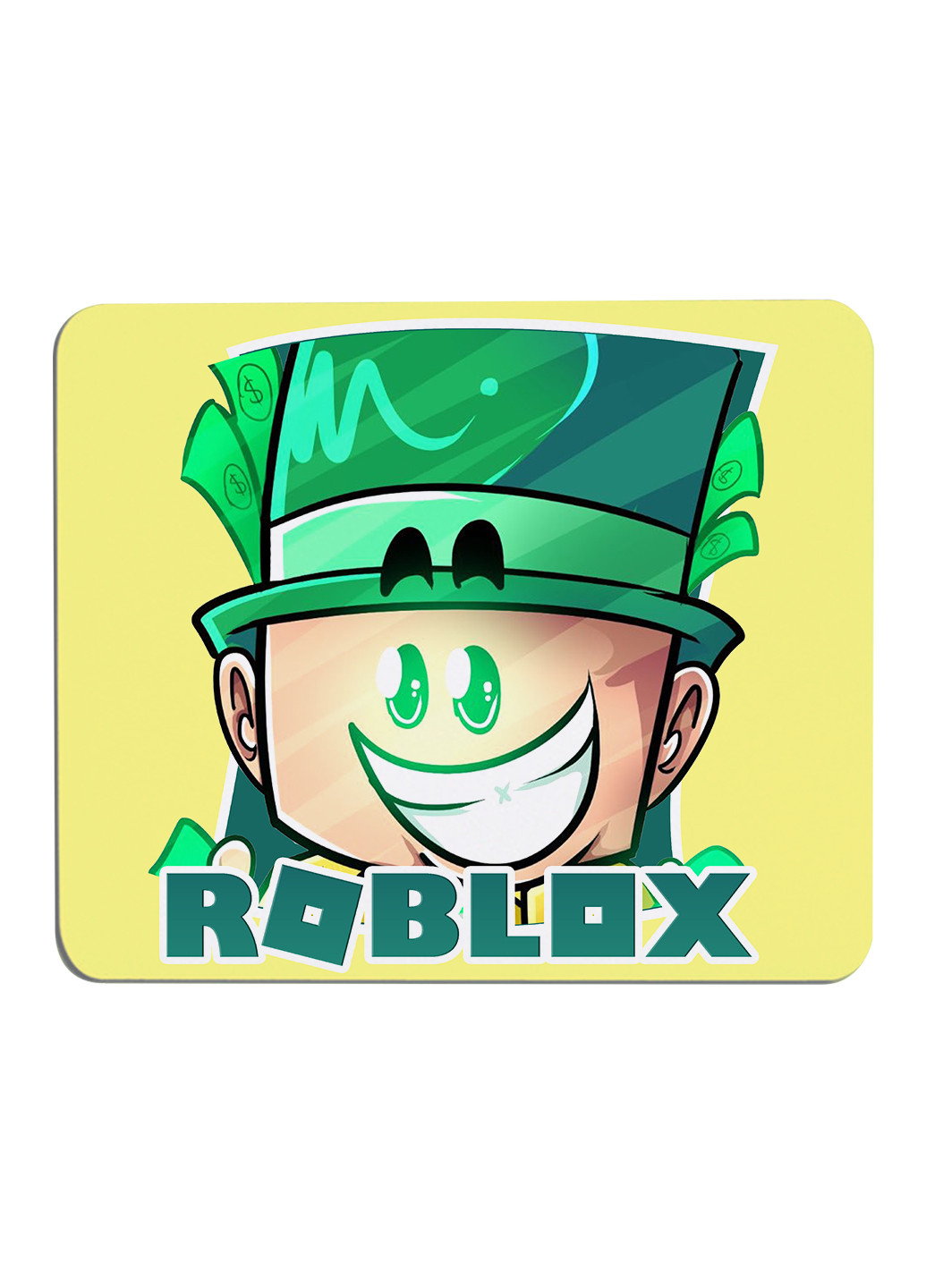 Килимок для мишки Роблокс (Roblox) (25108-1226) 22х18 см MobiPrint (222995259)
