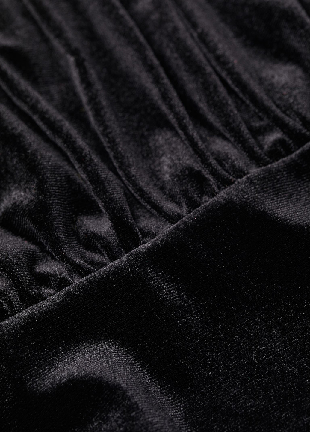 Чорна кежуал сукня, сукня кльош H&M однотонна