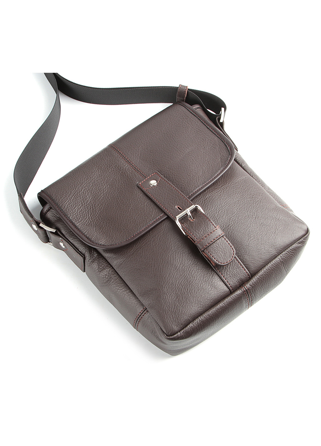 Чоловіча шкіряна сумка 22х23х7 см Shvigel (229460043)