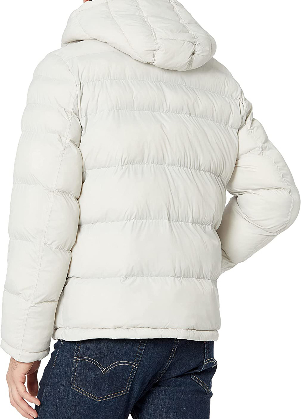 Светло-бежевая зимняя куртка Tommy Hilfiger