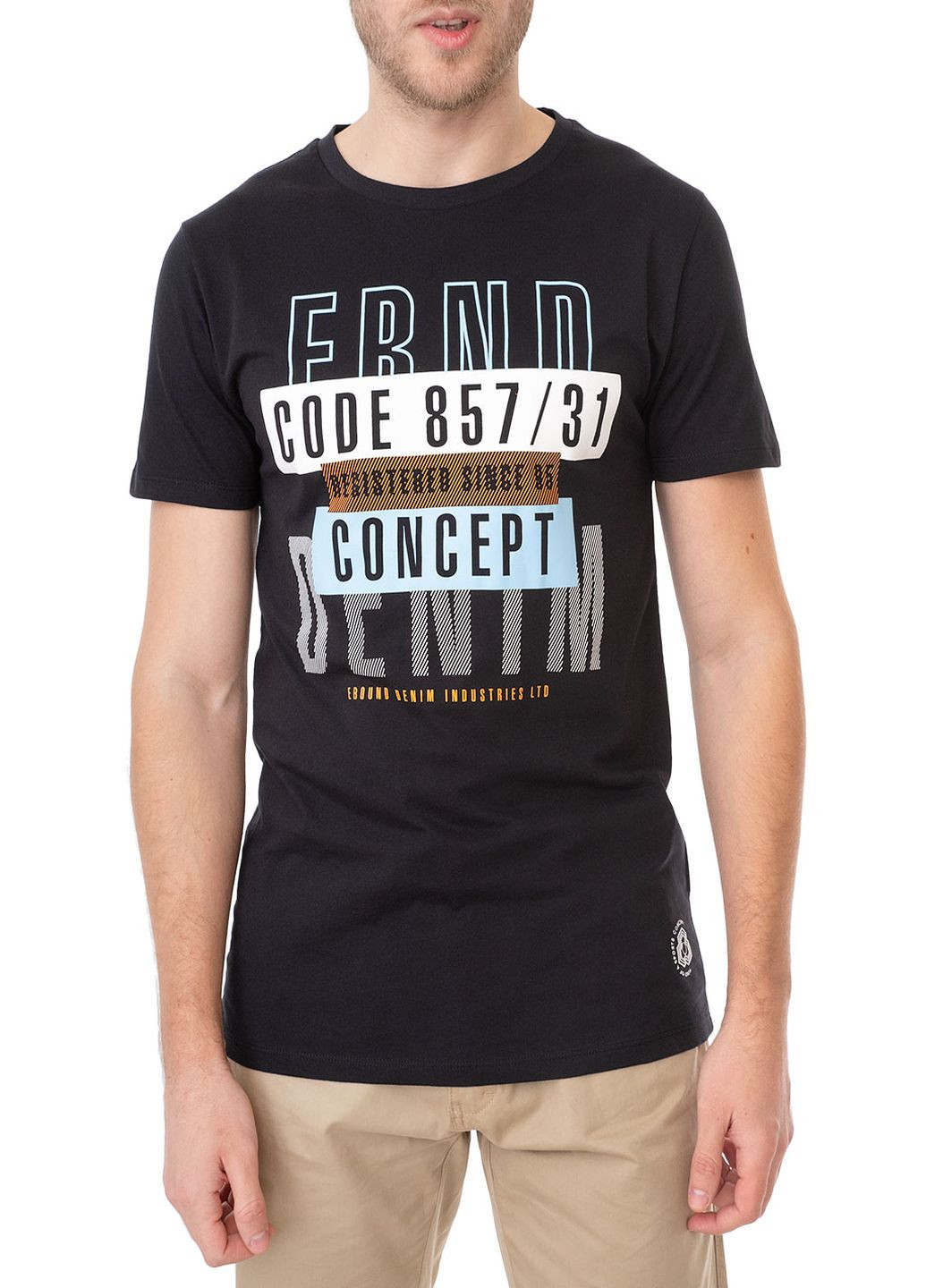 Черная футболка E-Bound