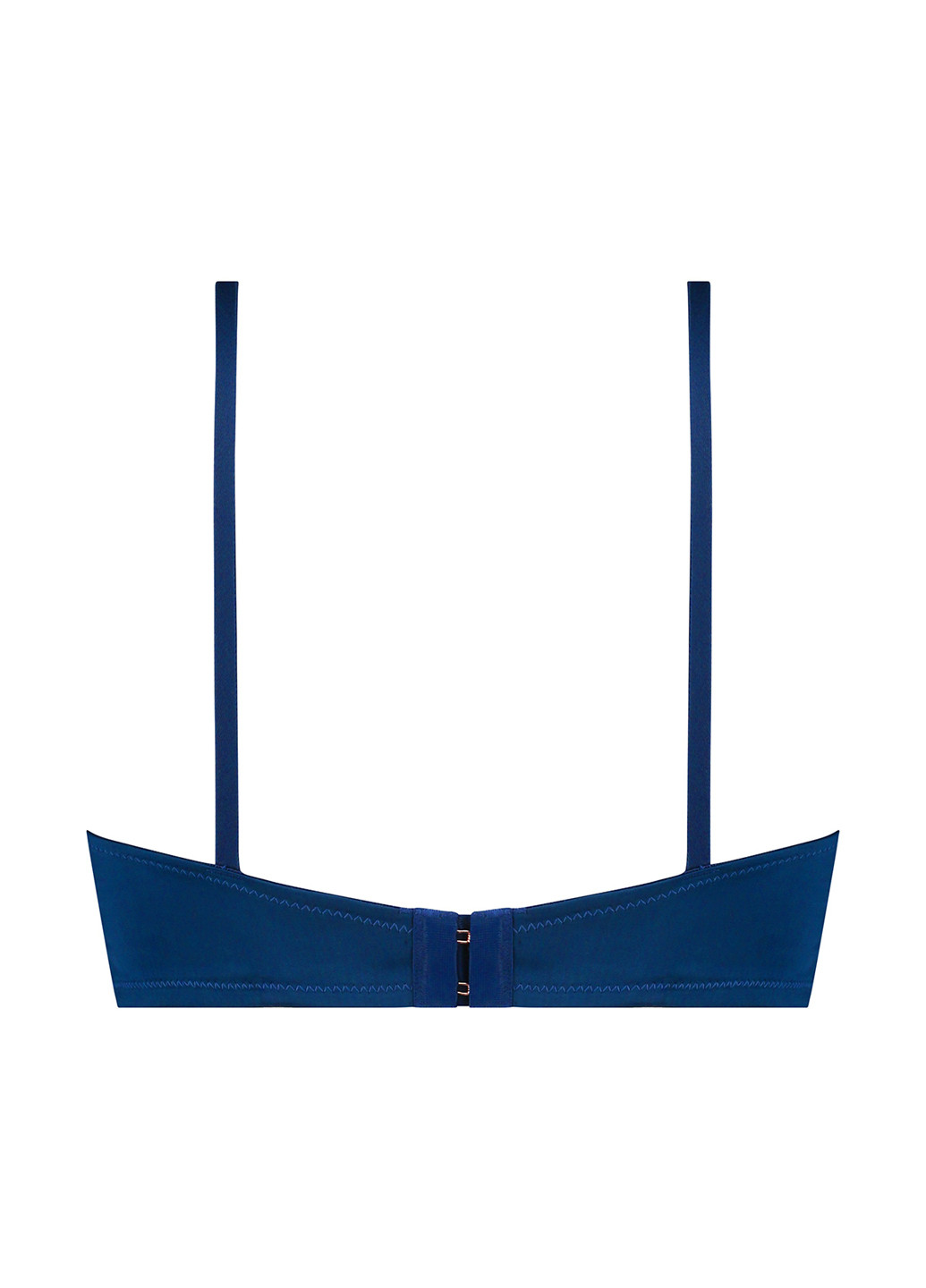 Тёмно-синий бюстгальтер Hunkemoller с косточками полиэстер, кружево