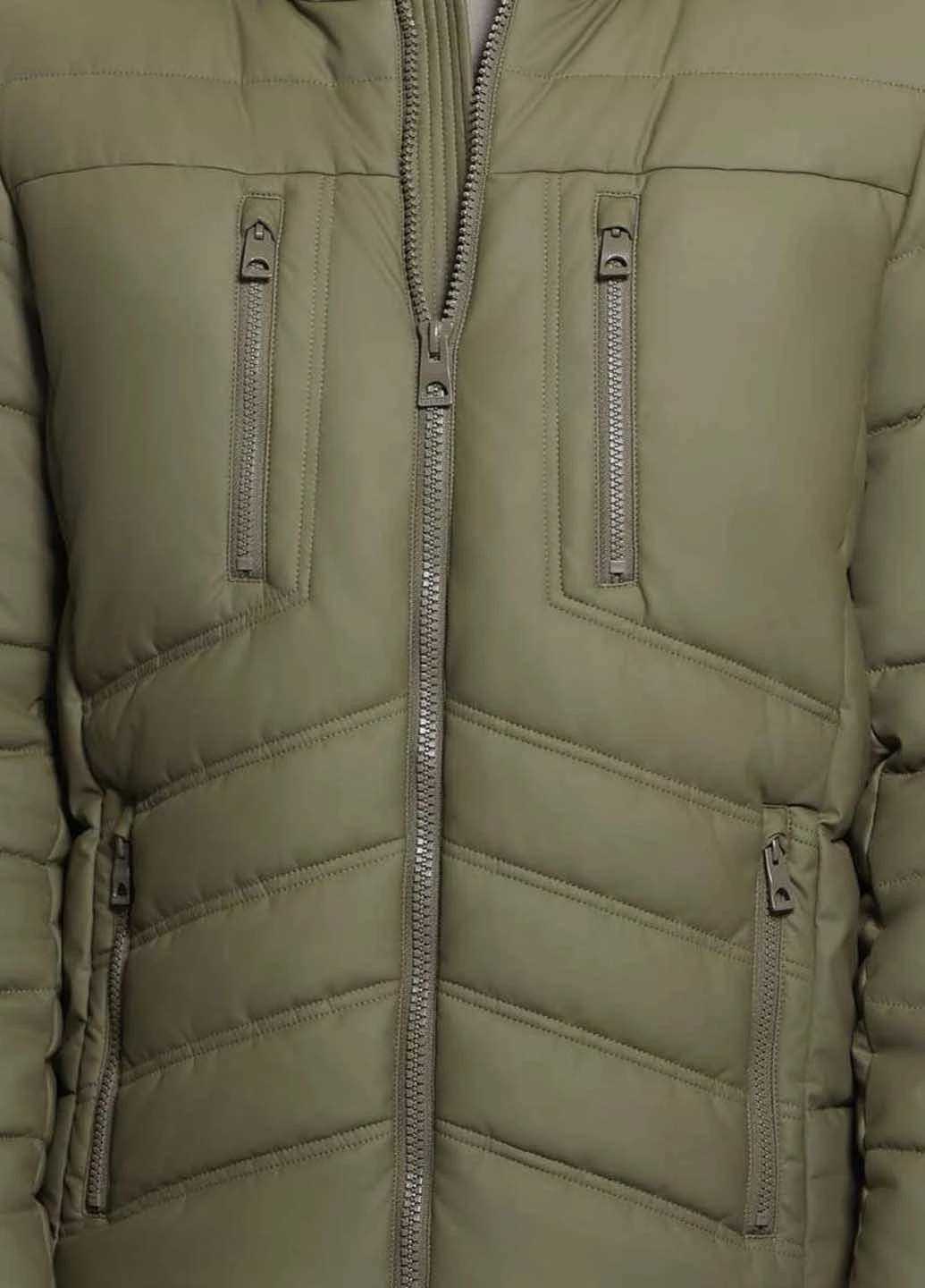 Зелена демісезонна куртка Guess