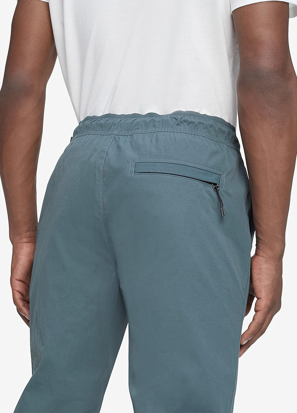 Синие спортивные демисезонные джоггеры брюки Calvin Klein