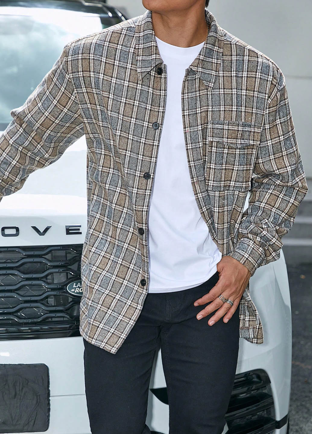 Куртка-рубашка SHEIN (366268267)