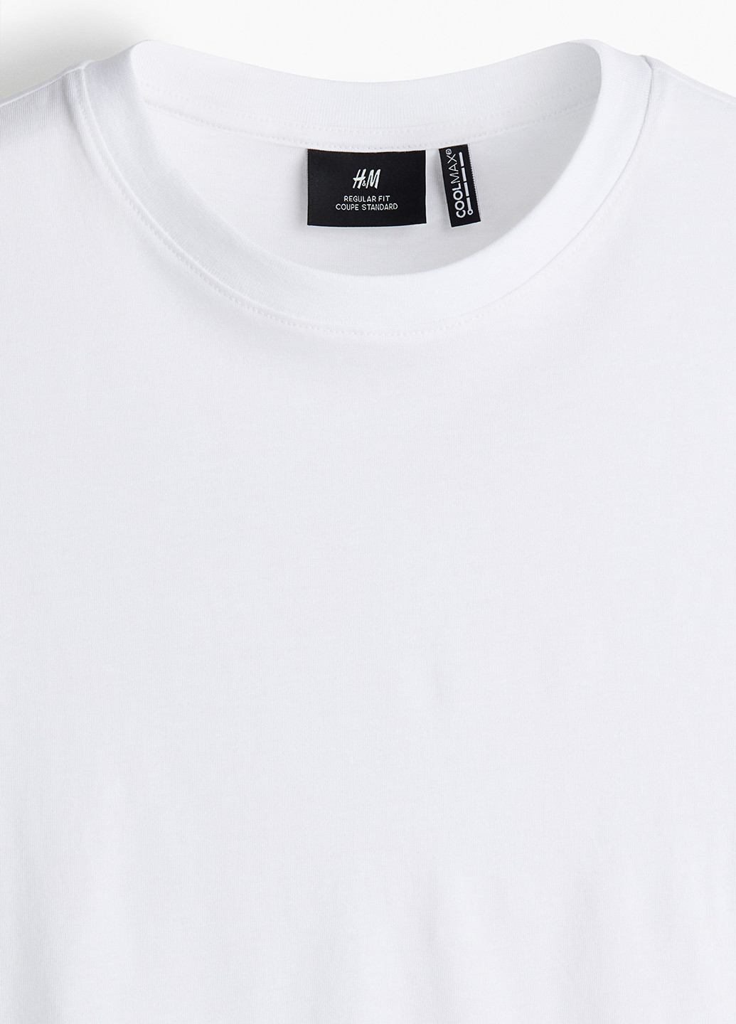 Белая футболка H&M