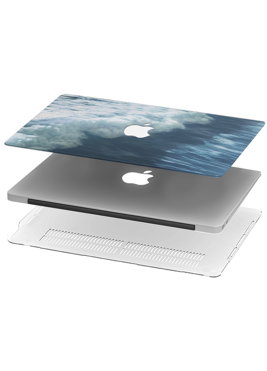 Чехол пластиковый для Apple MacBook Pro 15 A1707 / A1990 Абстракция (Abstraction) (9649-2762) MobiPrint (219125975)