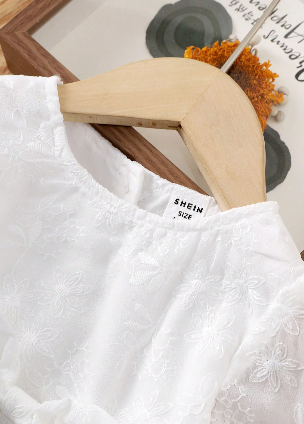 Белое платье SHEIN (325263848)