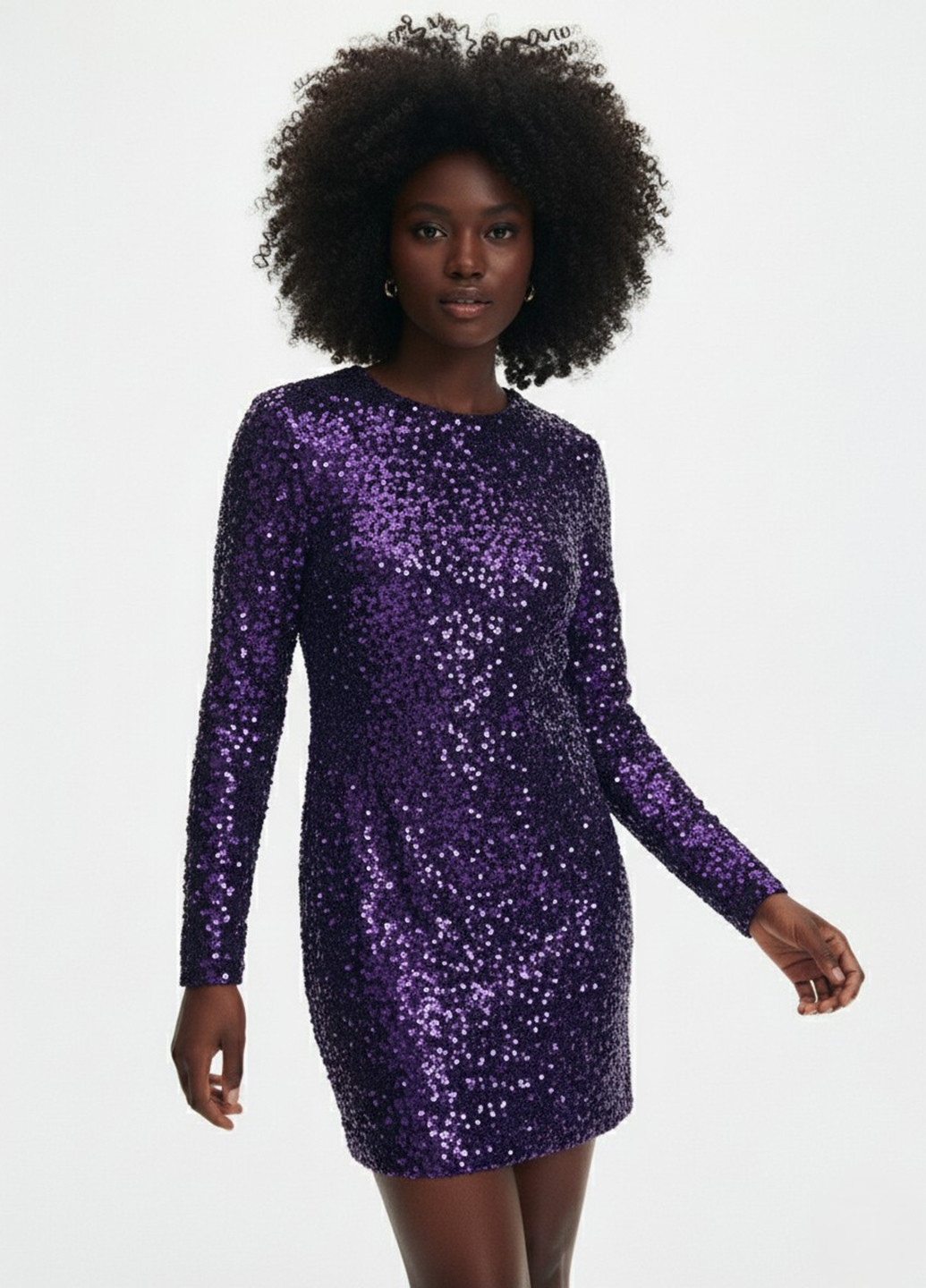 Фіолетова святковий, коктейльна сукня Reserved однотонна