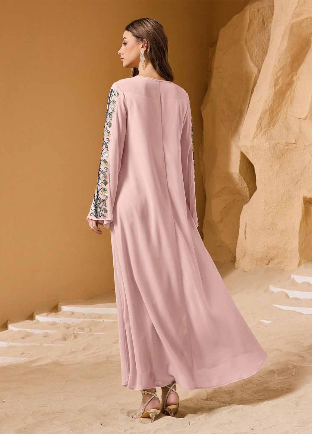 Рожева святковий сукня а-силует SHEIN однотонна