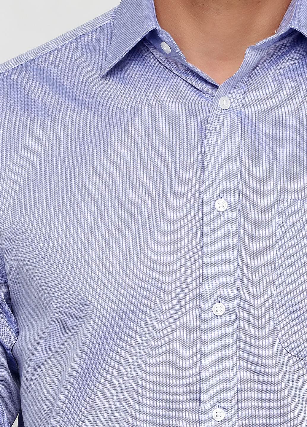 Голубой кэжуал рубашка Marks & Spencer