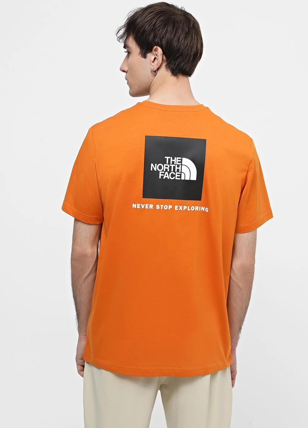 Помаранчева футболка The North Face