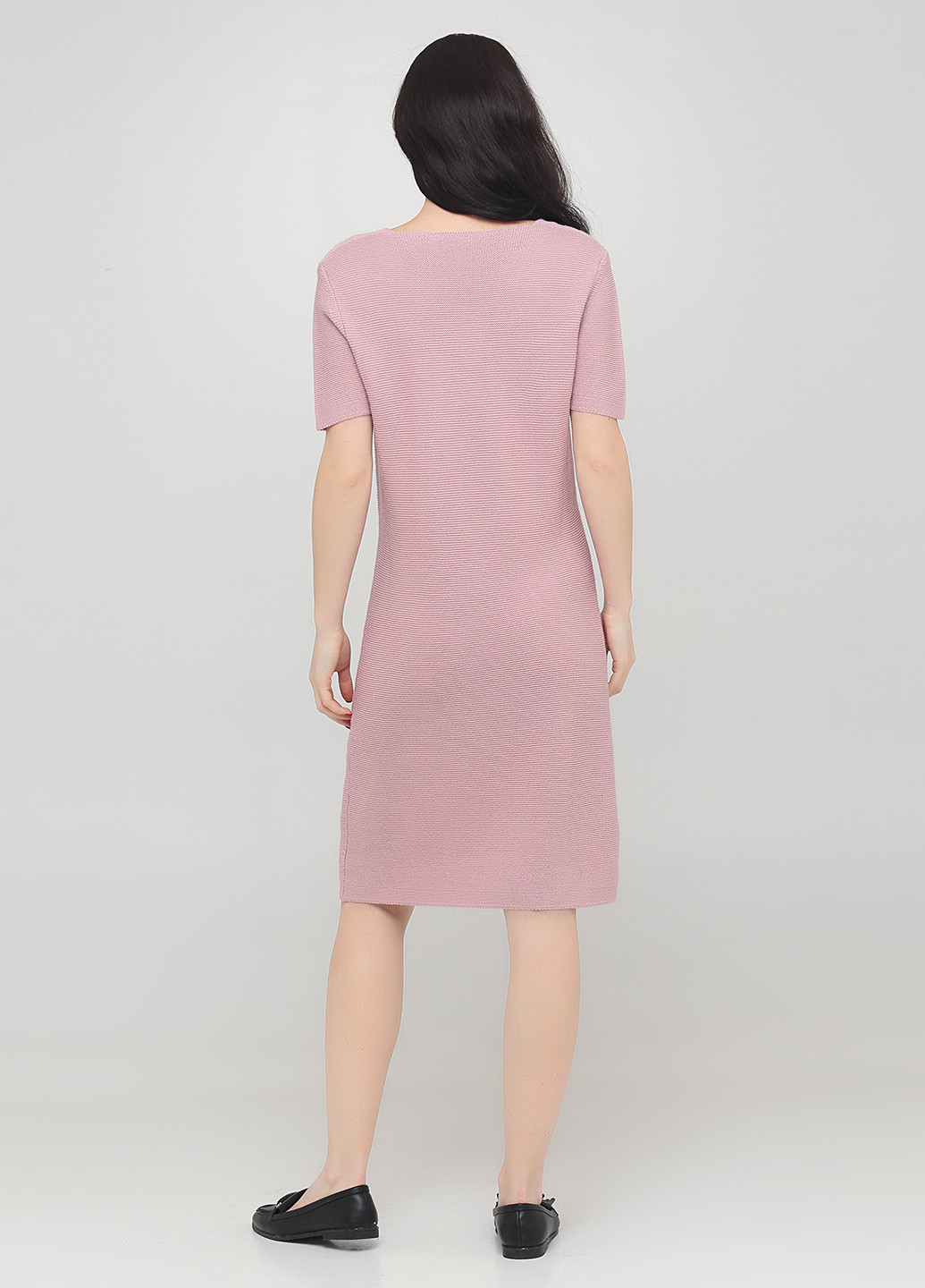 Розовое кэжуал платье Suijo однотонное