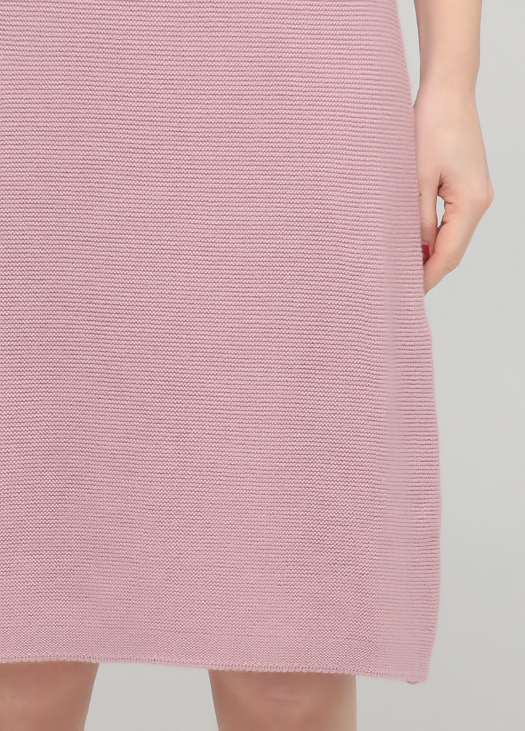 Розовое кэжуал платье Suijo однотонное
