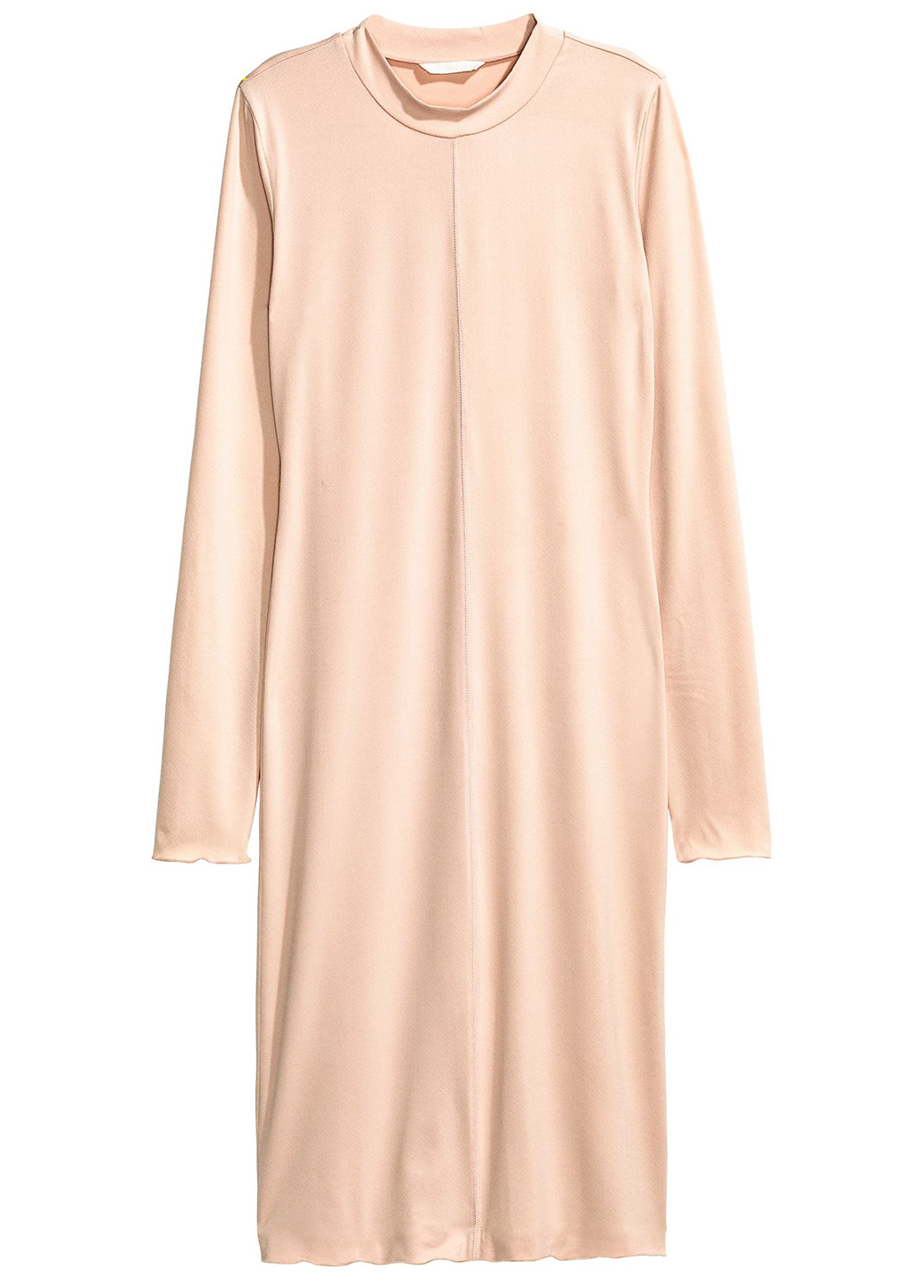 Пудрова кежуал сукня сукня светр H&M однотонна