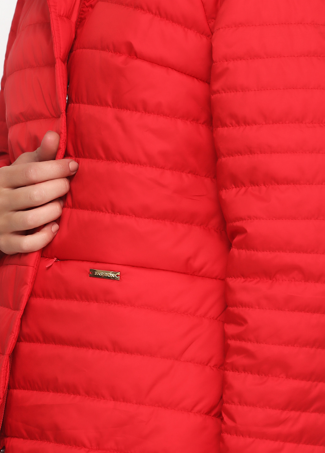 Красная демисезонная куртка GELEAN