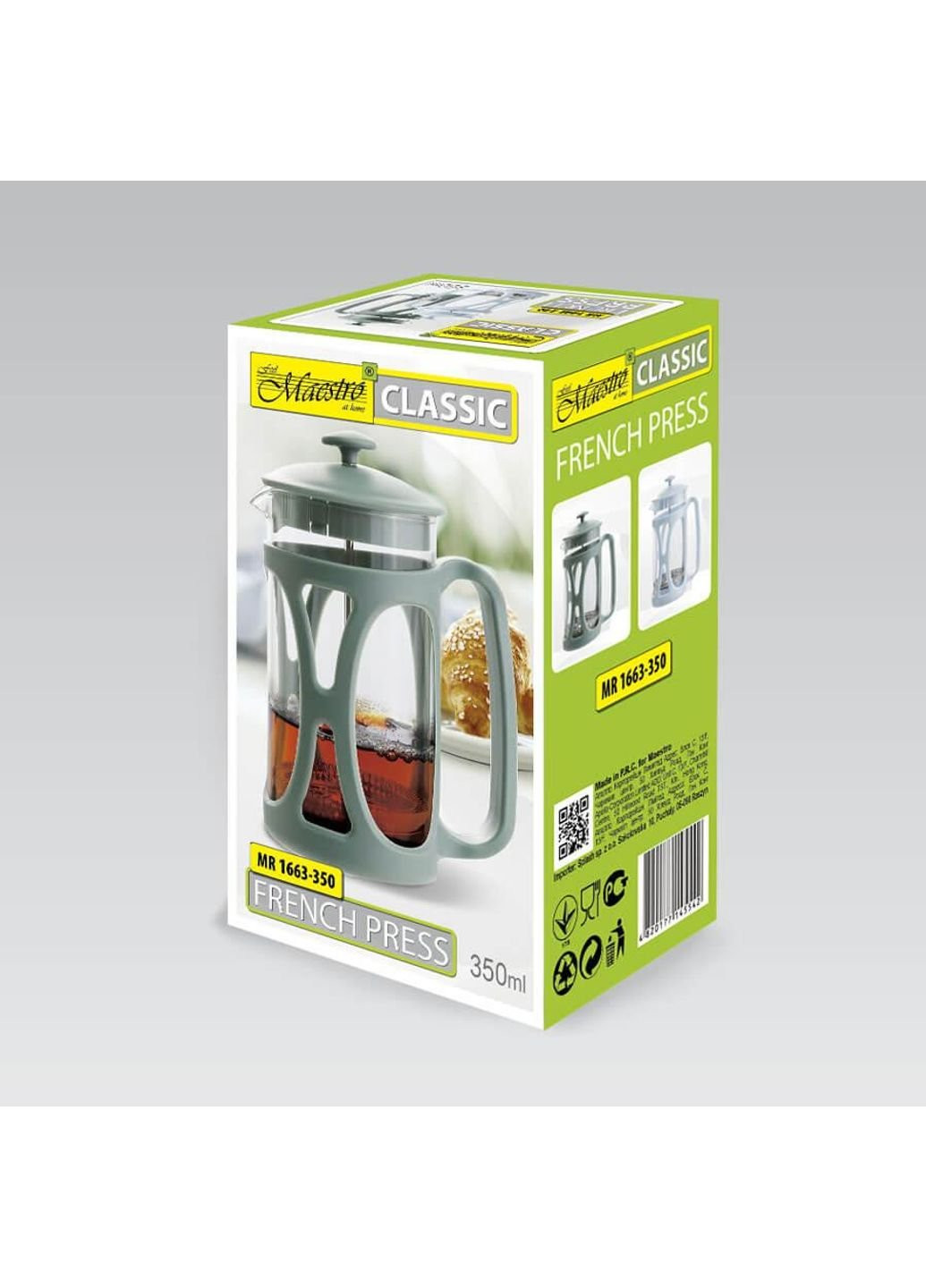 Френч-прес MR-1663-350 350 мл Maestro (253664509)