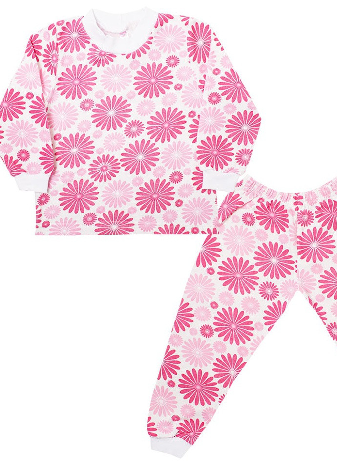 Малинова всесезон дитяча піжама для дівчинки Габби