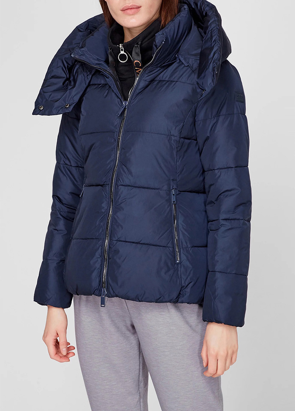 Темно-синя зимня куртка CMP WOMAN JACKET ZIP HOOD