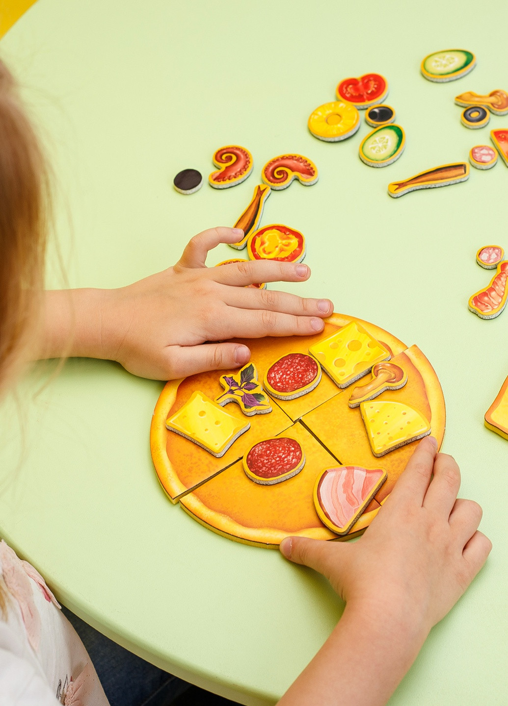 Игра магнитная "Пицца" VT3004-02 (укр) Vladi toys (233409303)