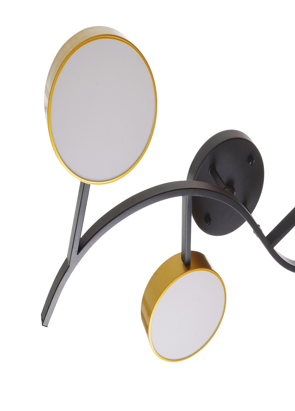 Світлодіодна люстра BR-01 642C/5 LED 75W BK/G Brille (251891811)