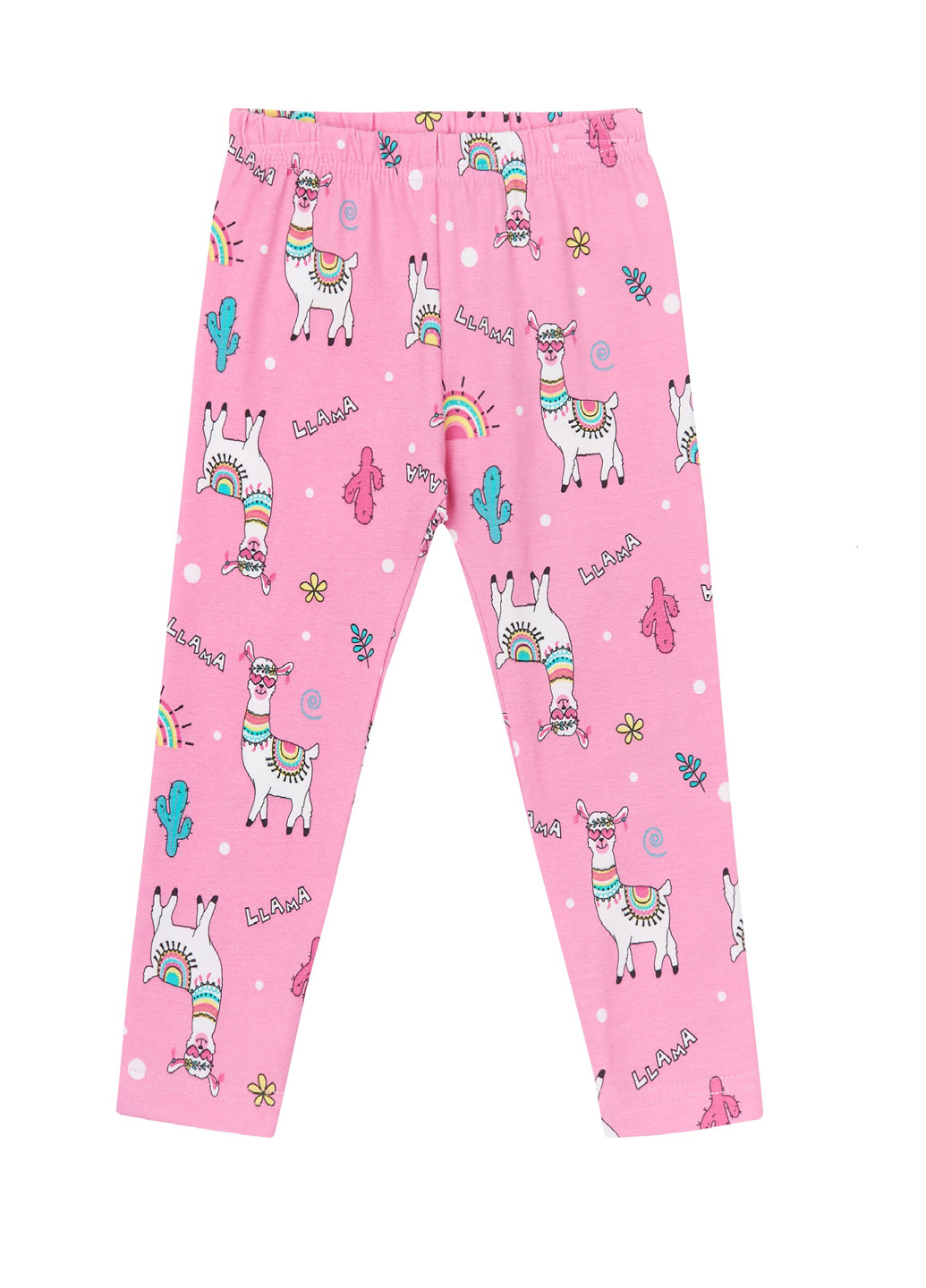 Малиновий літній комплект (футболка, легінси) Ляля