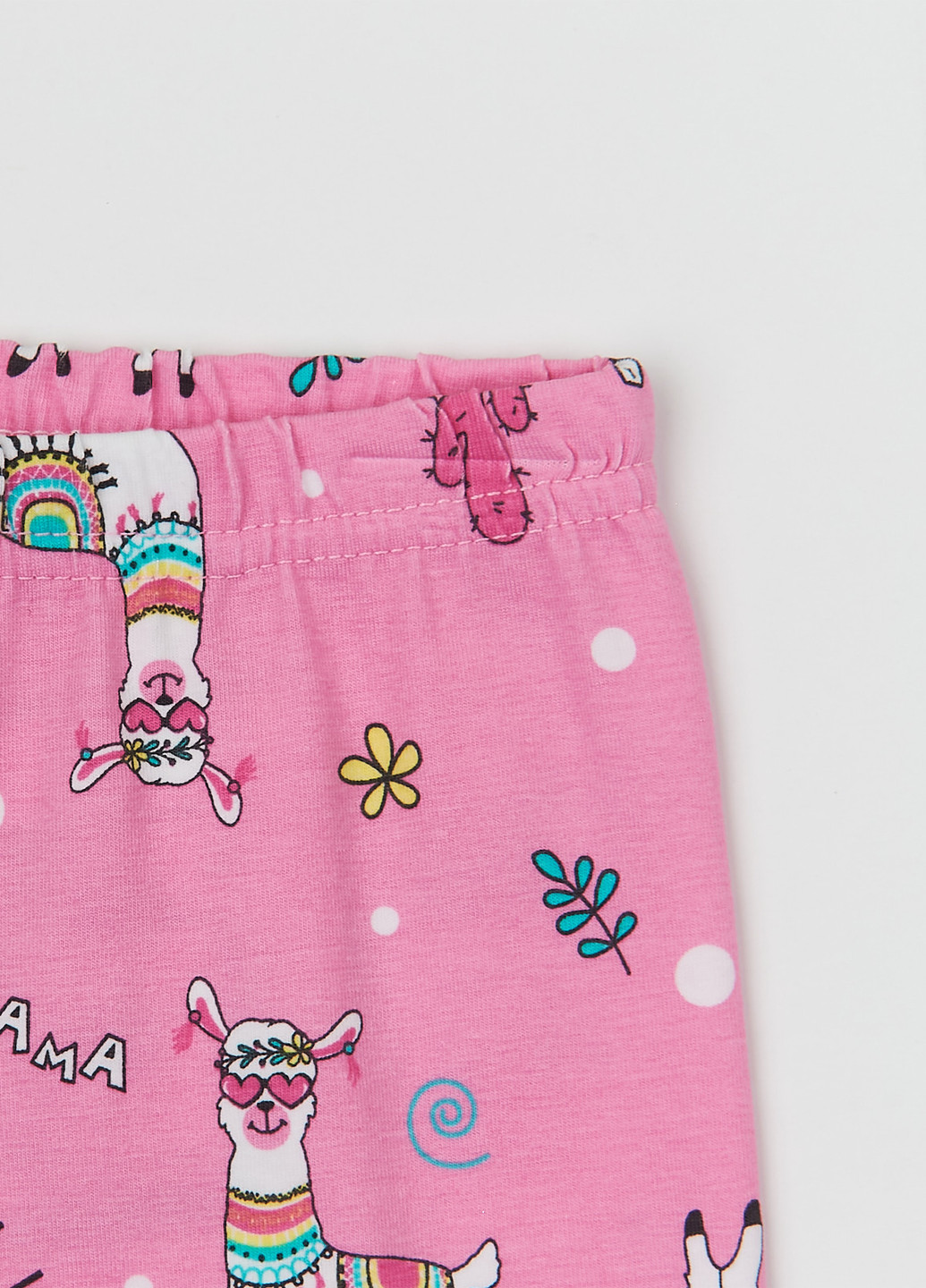 Малиновий літній комплект (футболка, легінси) Ляля