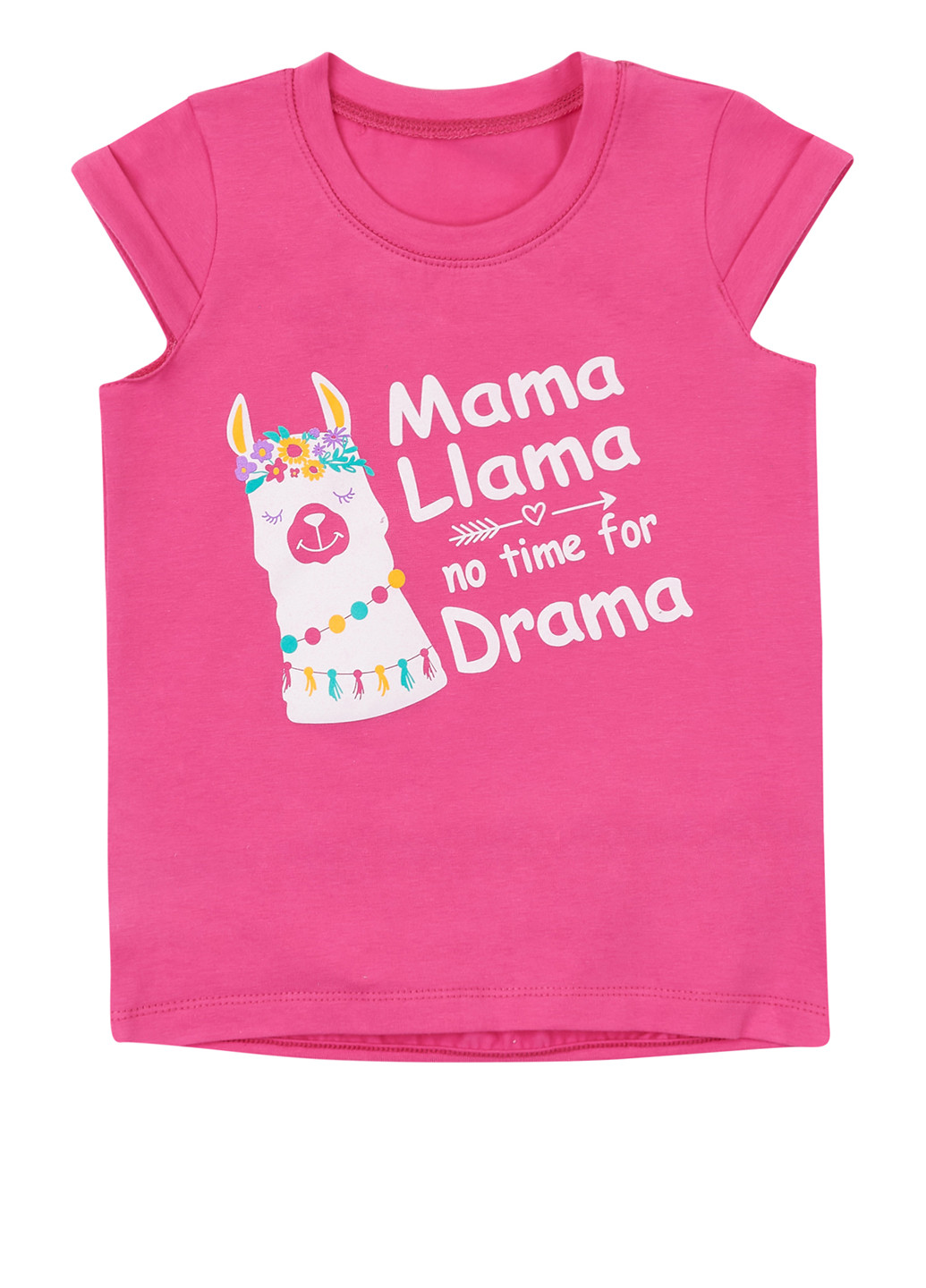 Малиновий літній комплект (футболка, легінси) Ляля