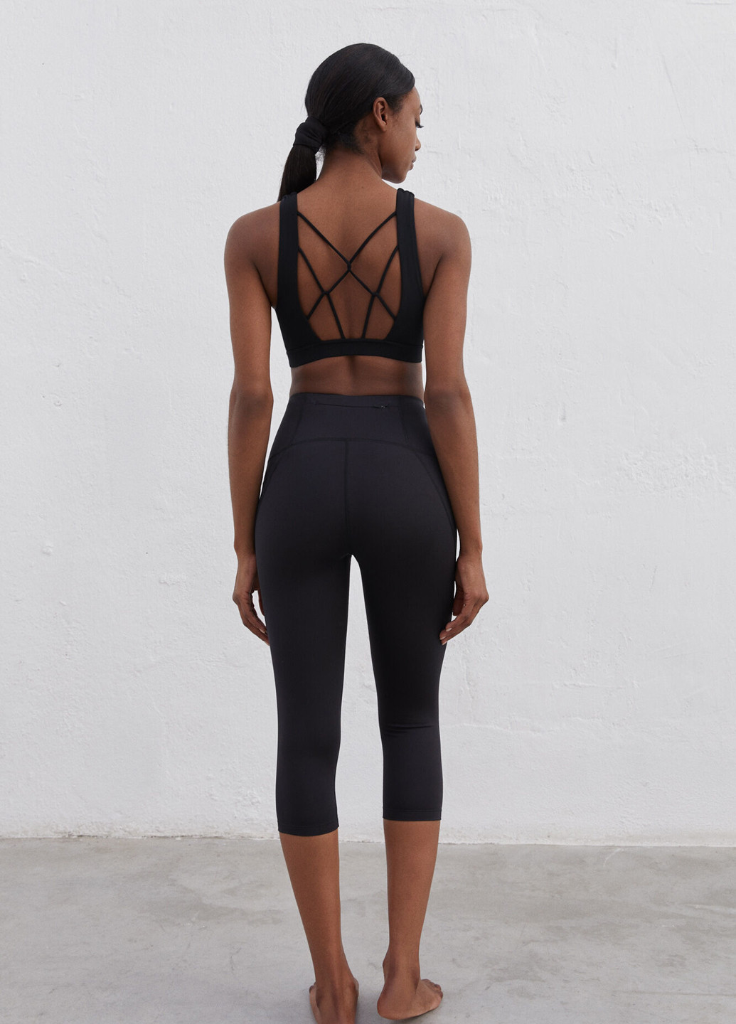 Черные демисезонные леггинсы Dash&Stars