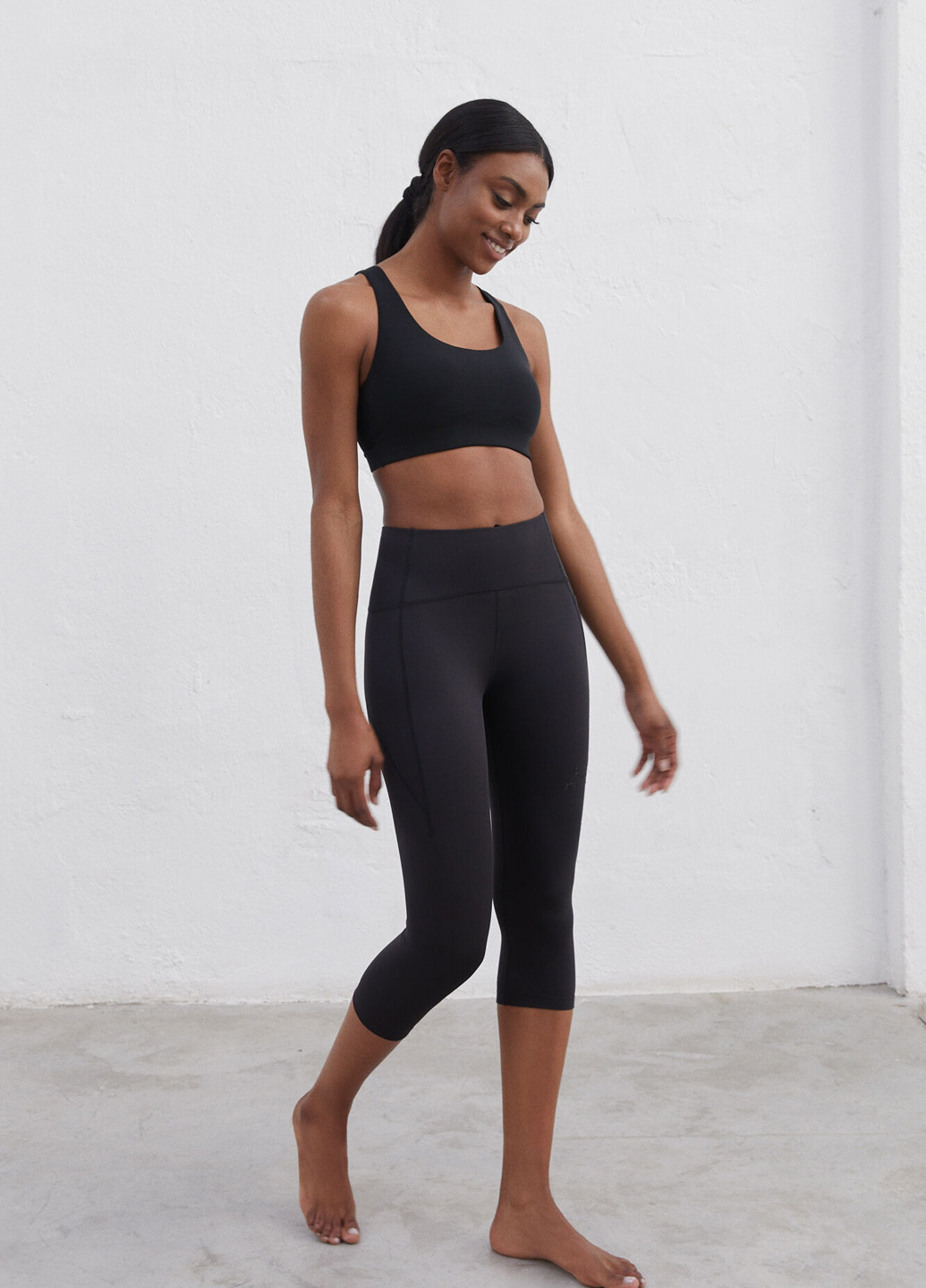 Черные демисезонные леггинсы Dash&Stars