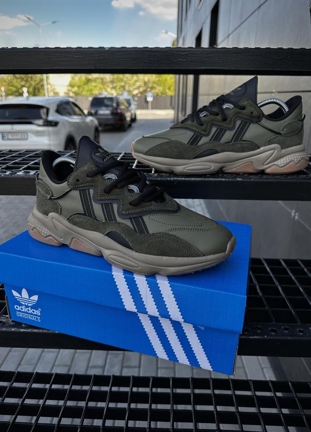 Хакі Осінні кросівки No Brand