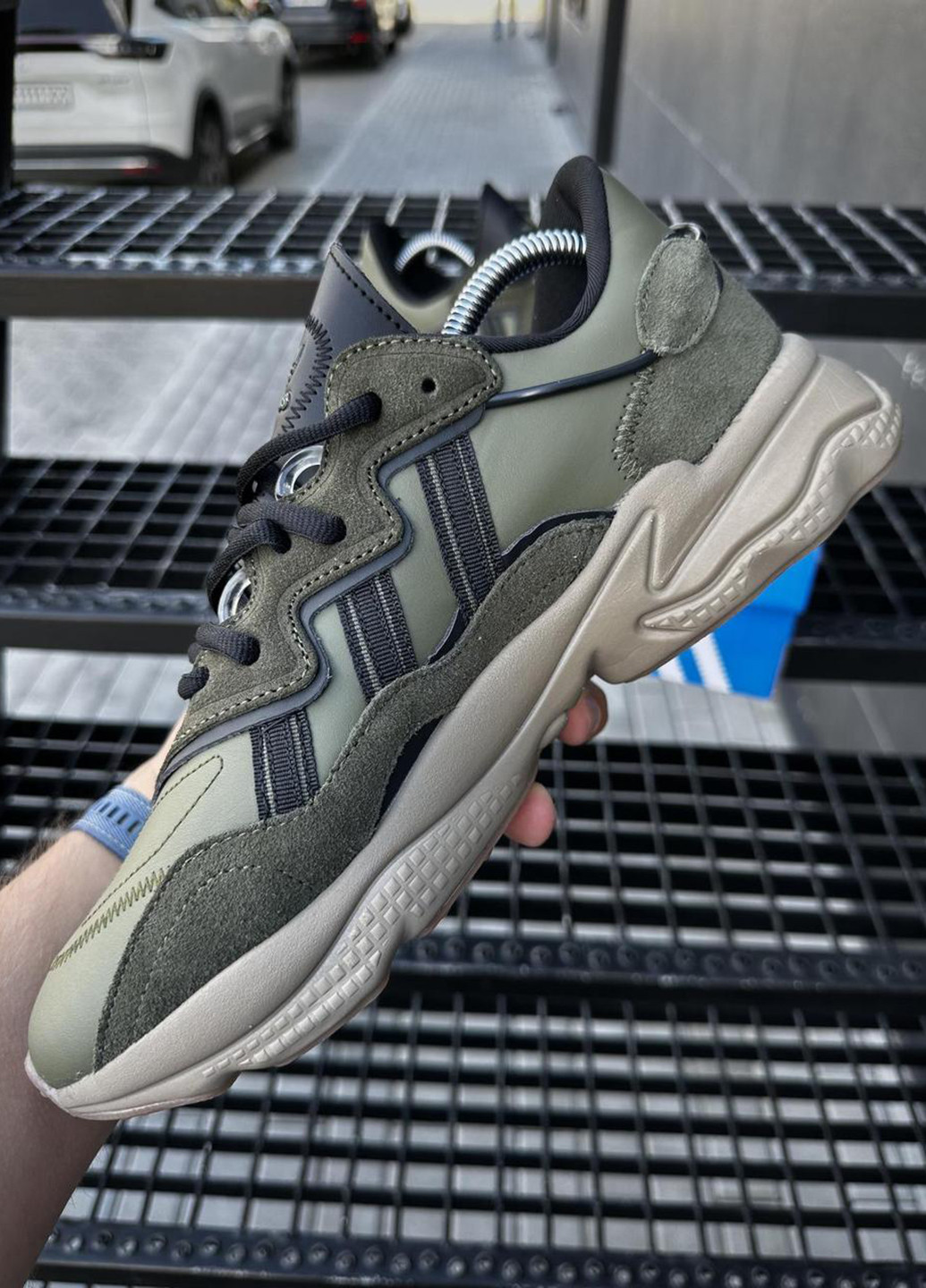 Хакі Осінні кросівки No Brand