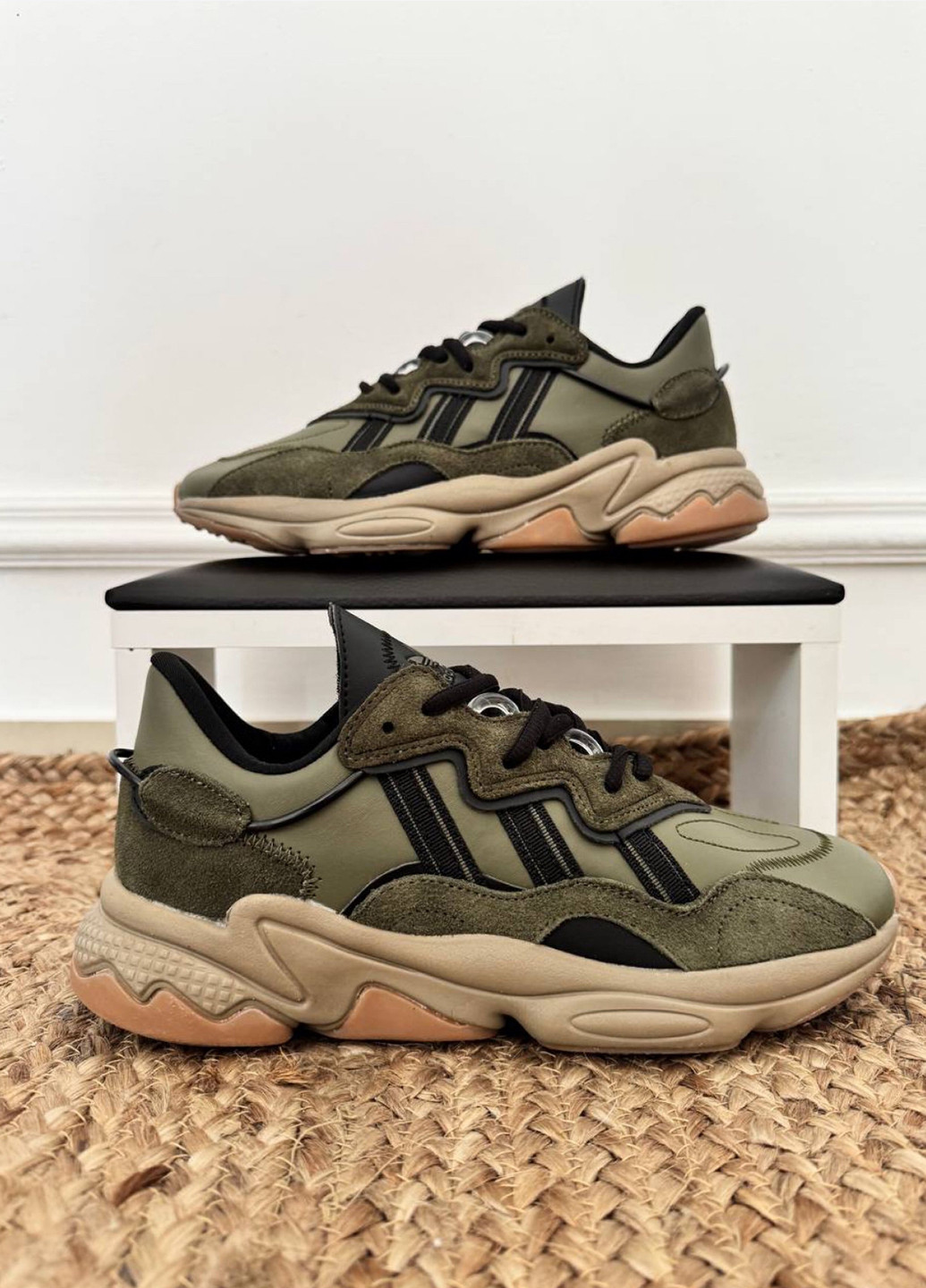 Хакі Осінні кросівки No Brand