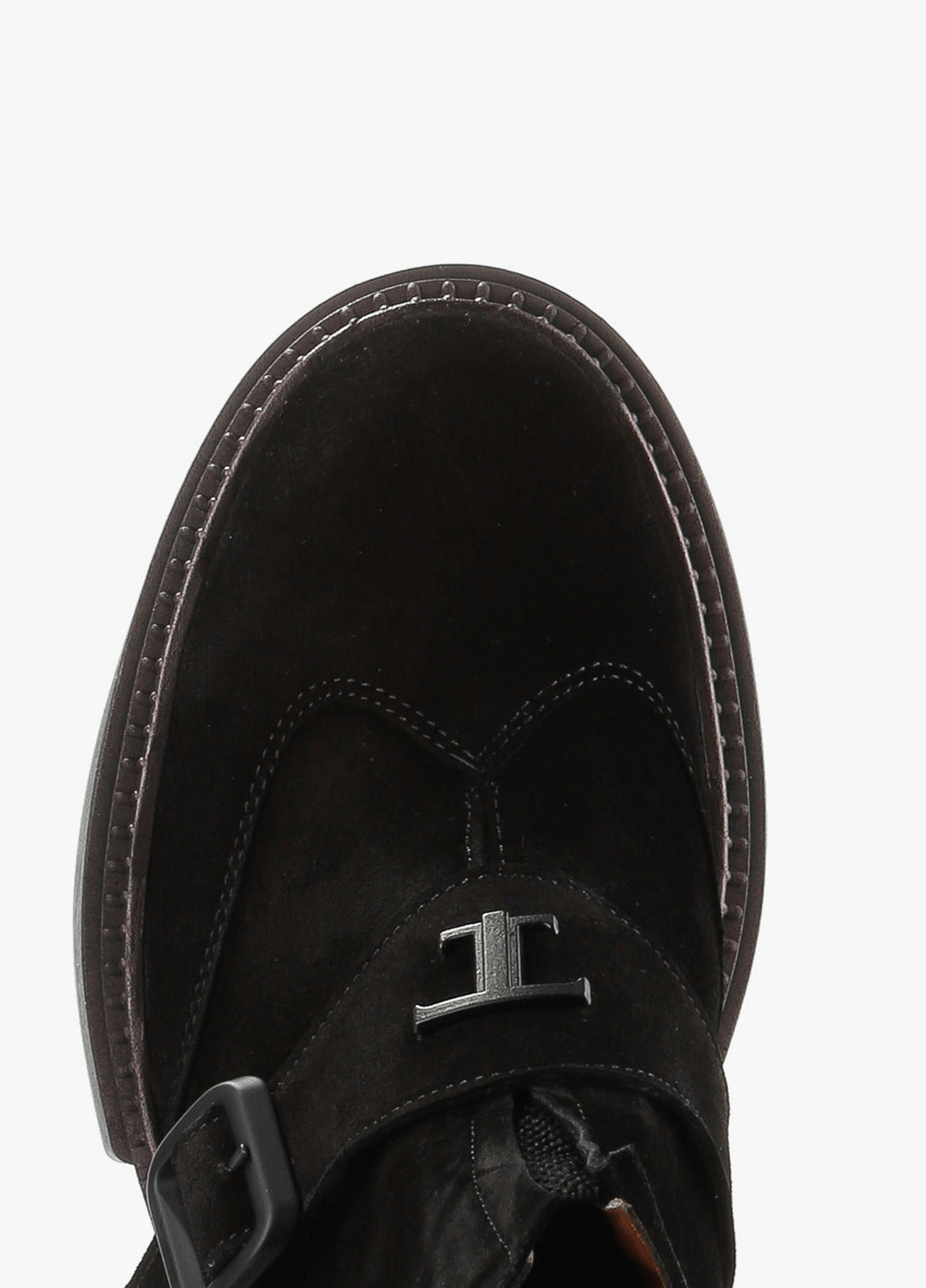 Осенние ботинки Le'BERDES без декора из натуральной замши