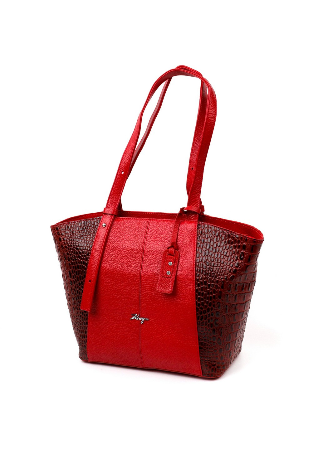 Женская деловая сумка с ручками 40х25,5х12,5 см Karya (255375919)