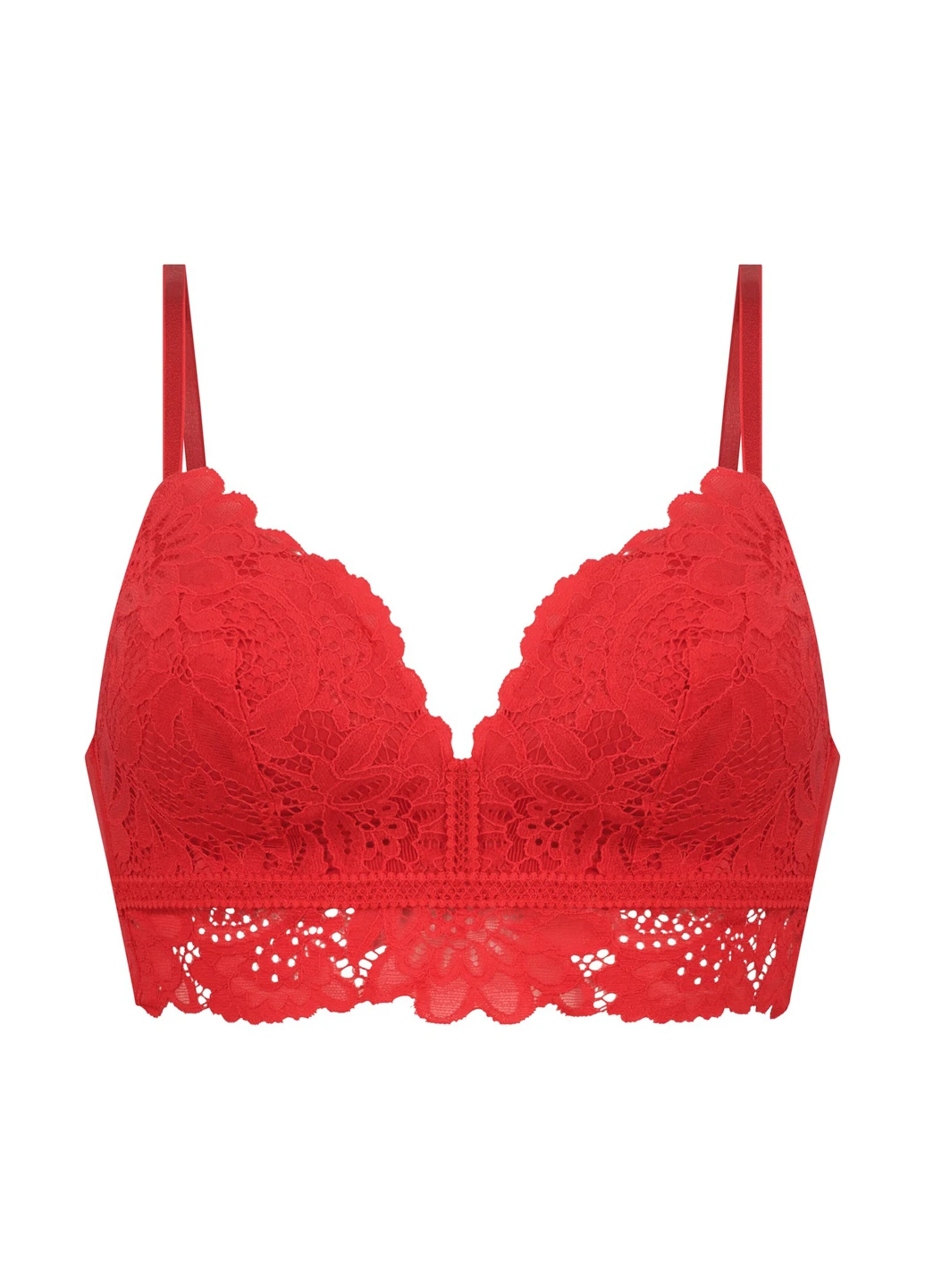 Красный бюстгальтер Hunkemoller полиамид