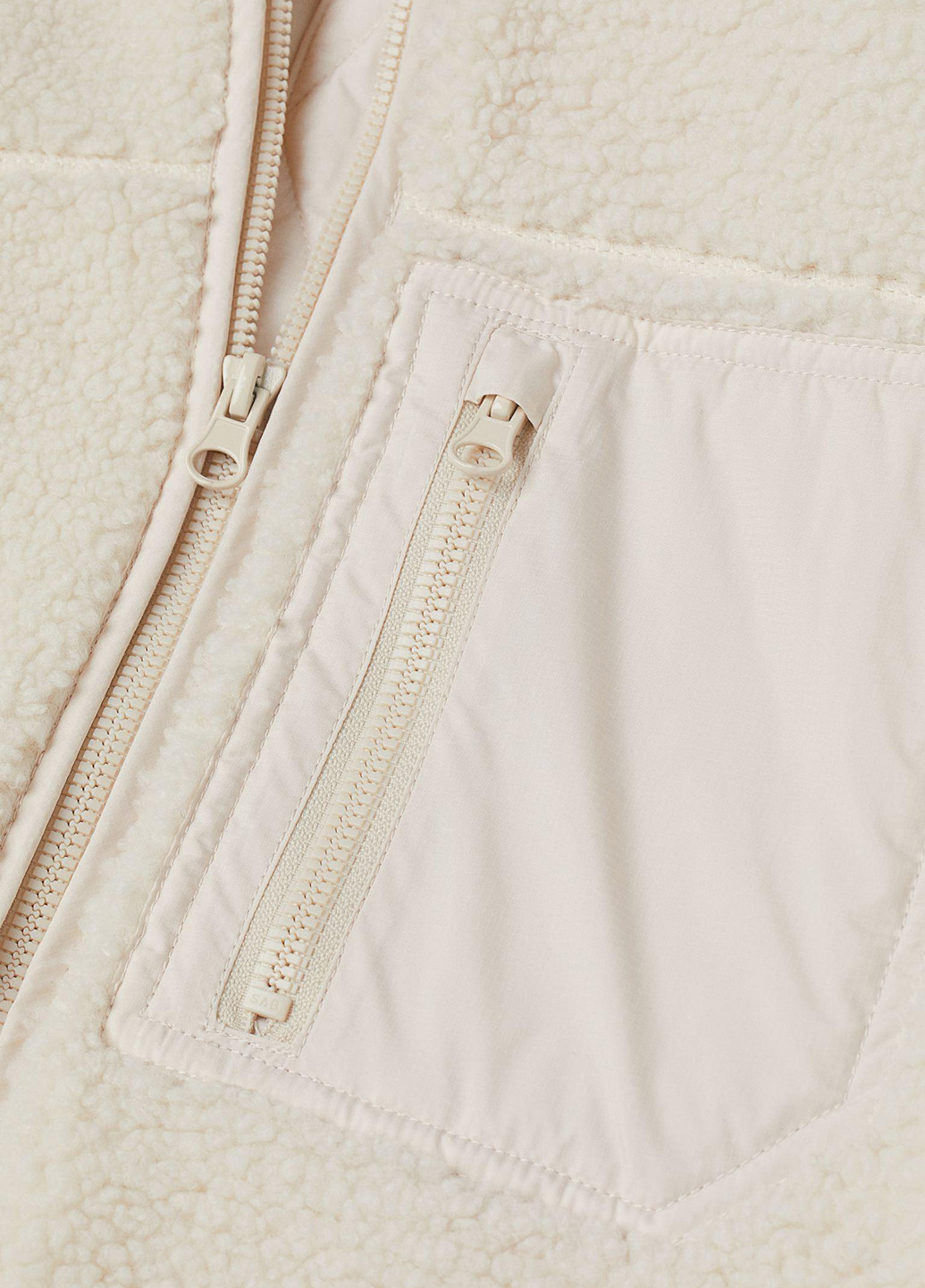 Світло-бежеве демісезонне Пальто однобортне H&M