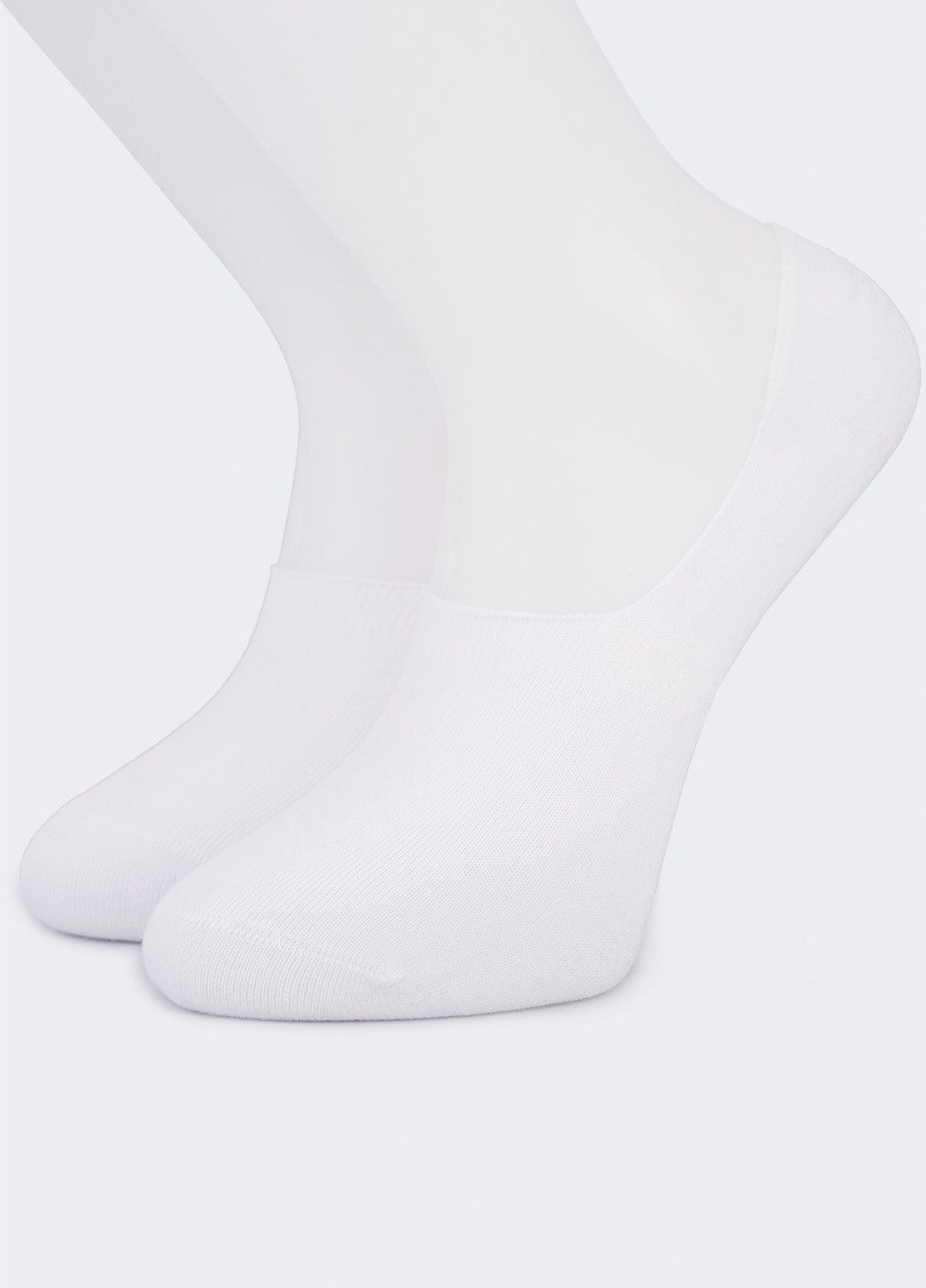Белые носки Trend Collection однотонные (309054243)