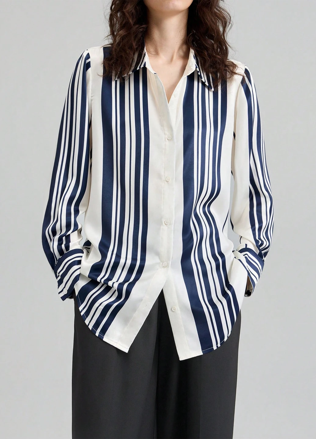 Комбінована блуза SHEIN