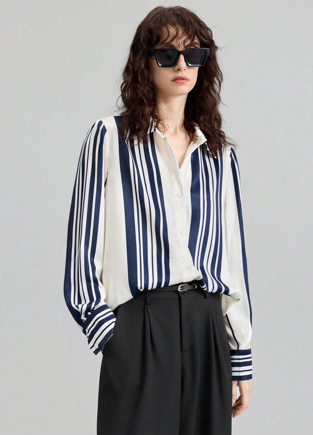 Комбінована блуза SHEIN