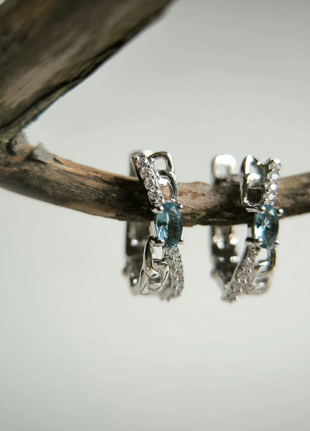 Серьги Silver Flame (354214525)