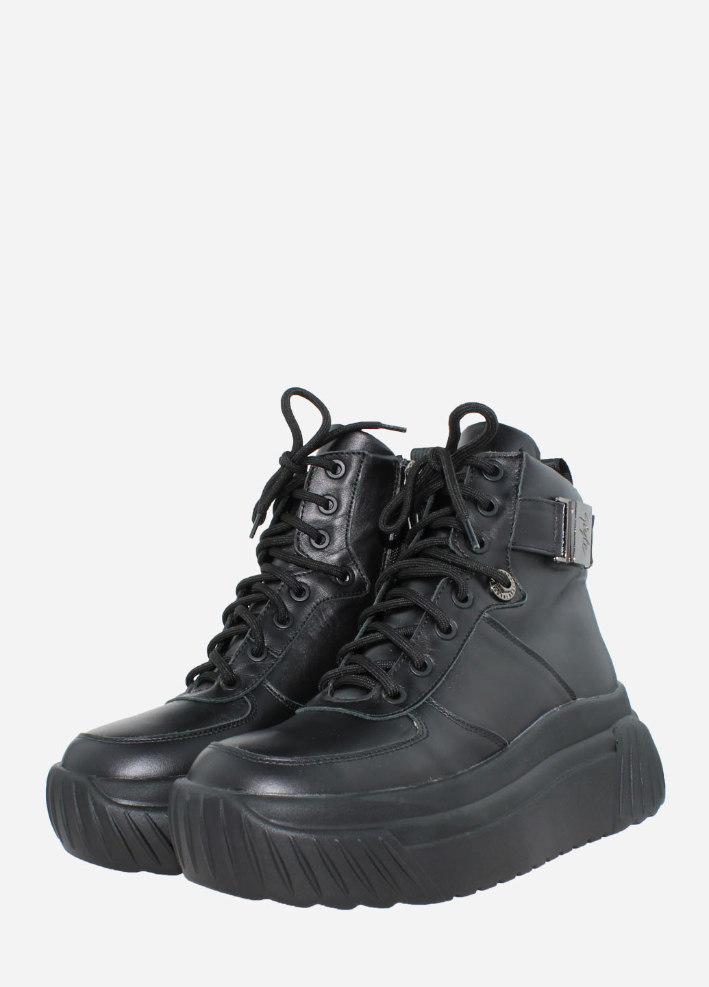 Зимние ботинки re2600-90505 черный El passo