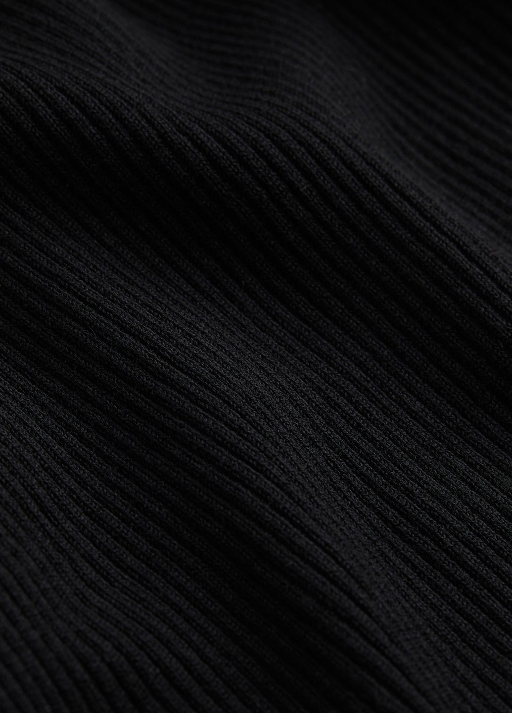 Чорна кежуал сукня сукня-водолазка H&M однотонна