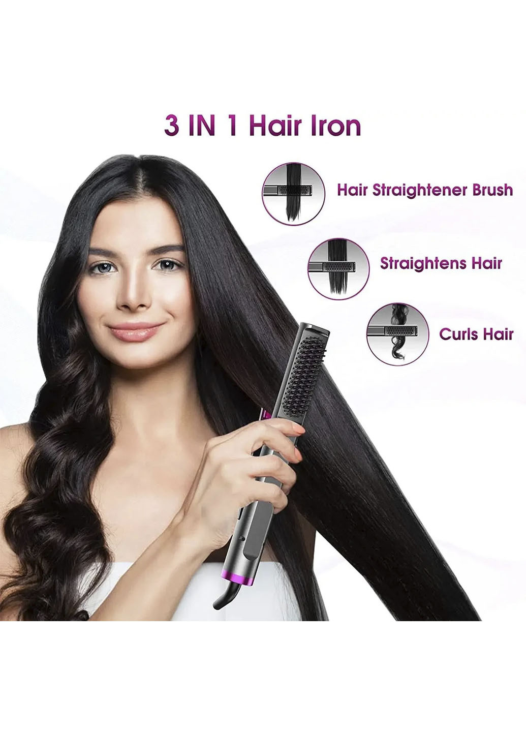 Выпрямитель для волос 3в1 Hair Straightener 3in1 XO (253784203)
