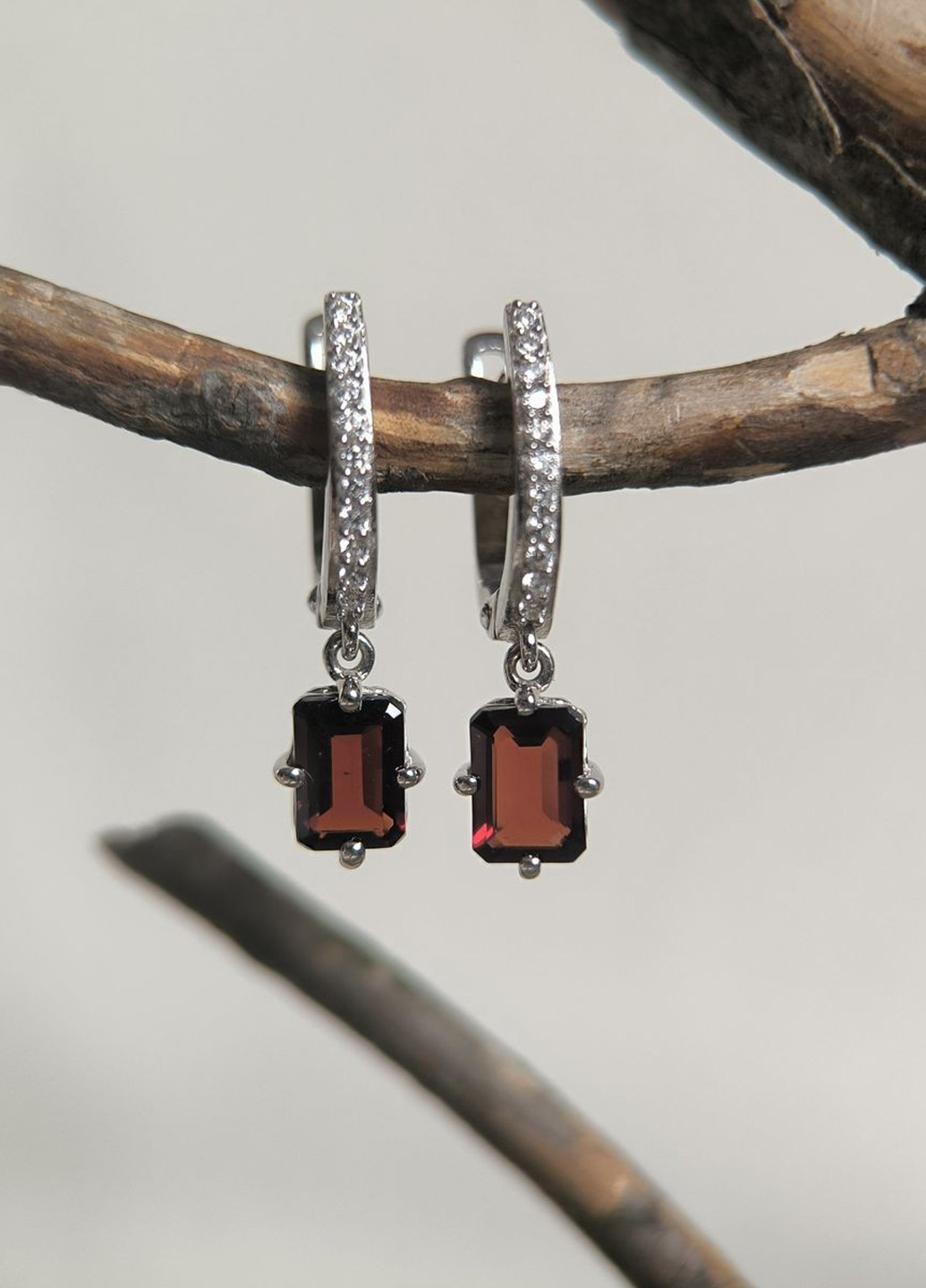 Серьги Silver Flame (369649389)