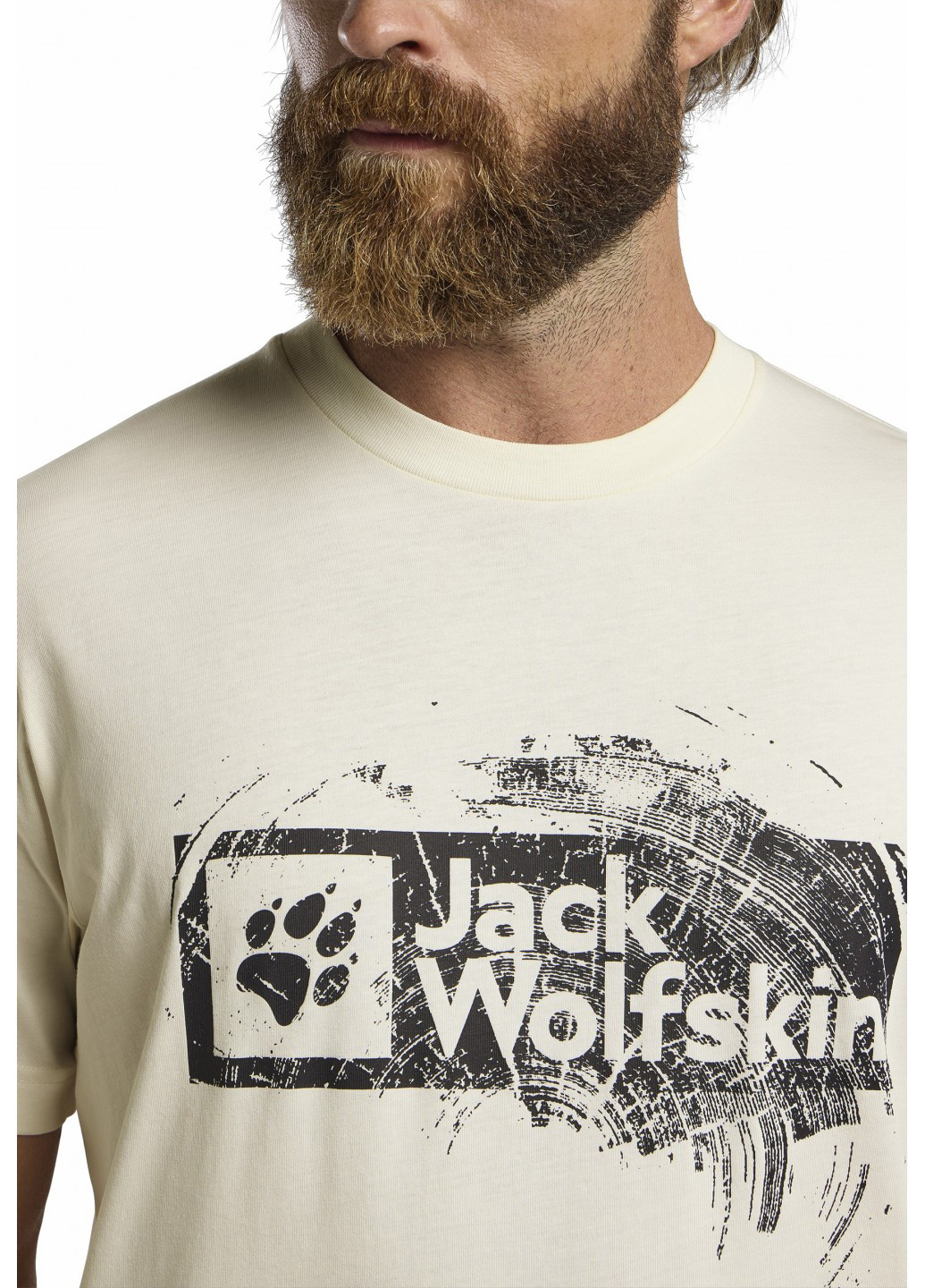 Молочна футболка Jack Wolfskin BRAND T M
