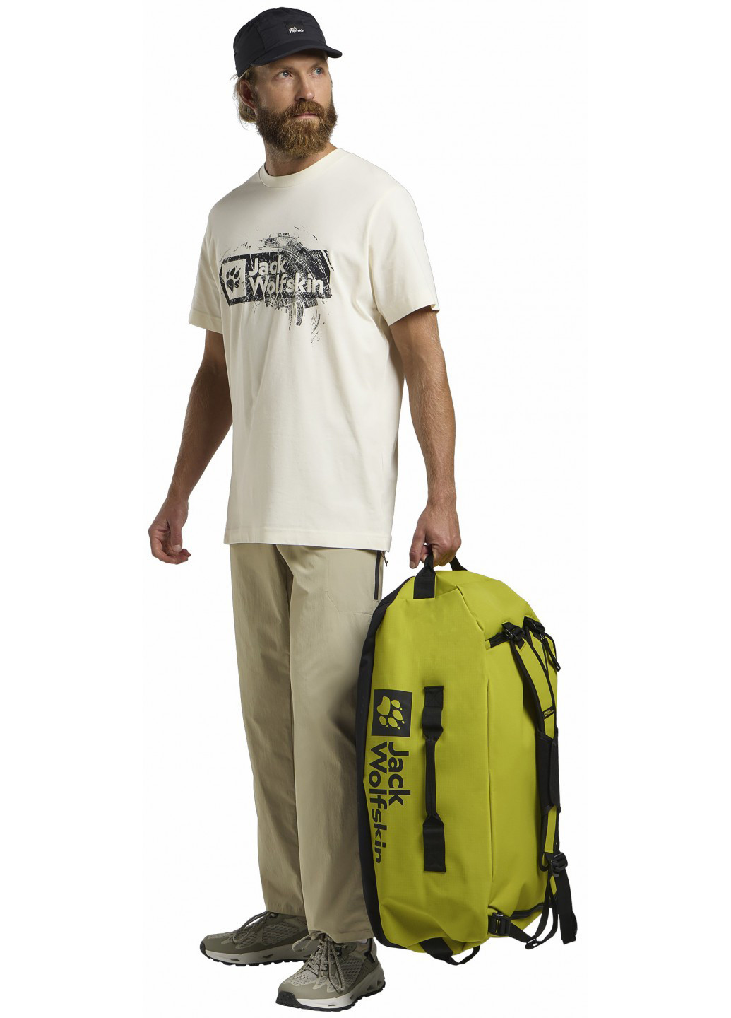 Молочна футболка Jack Wolfskin BRAND T M