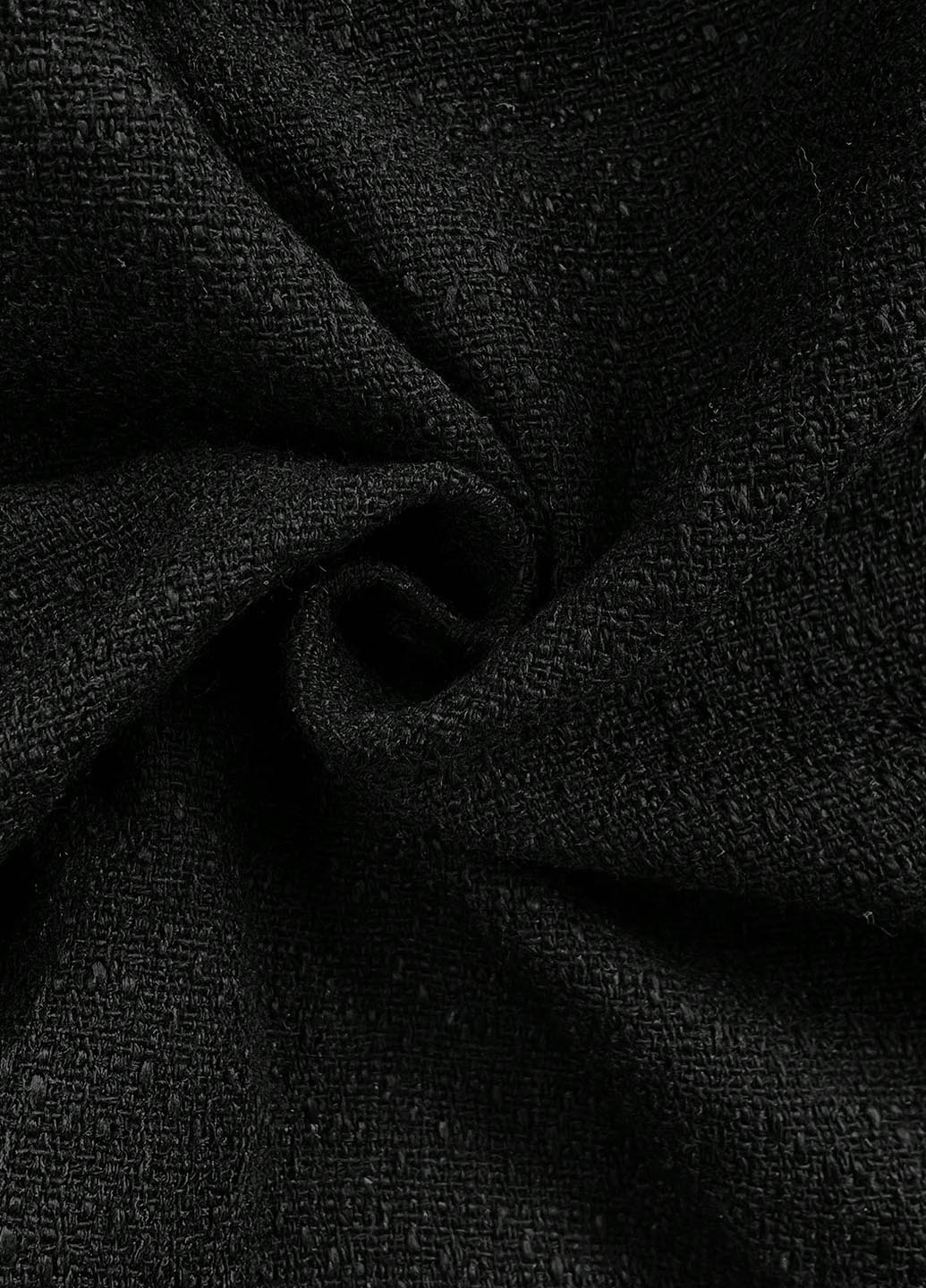 Черно-белое кэжуал платье а-силуэт SHEIN однотонное