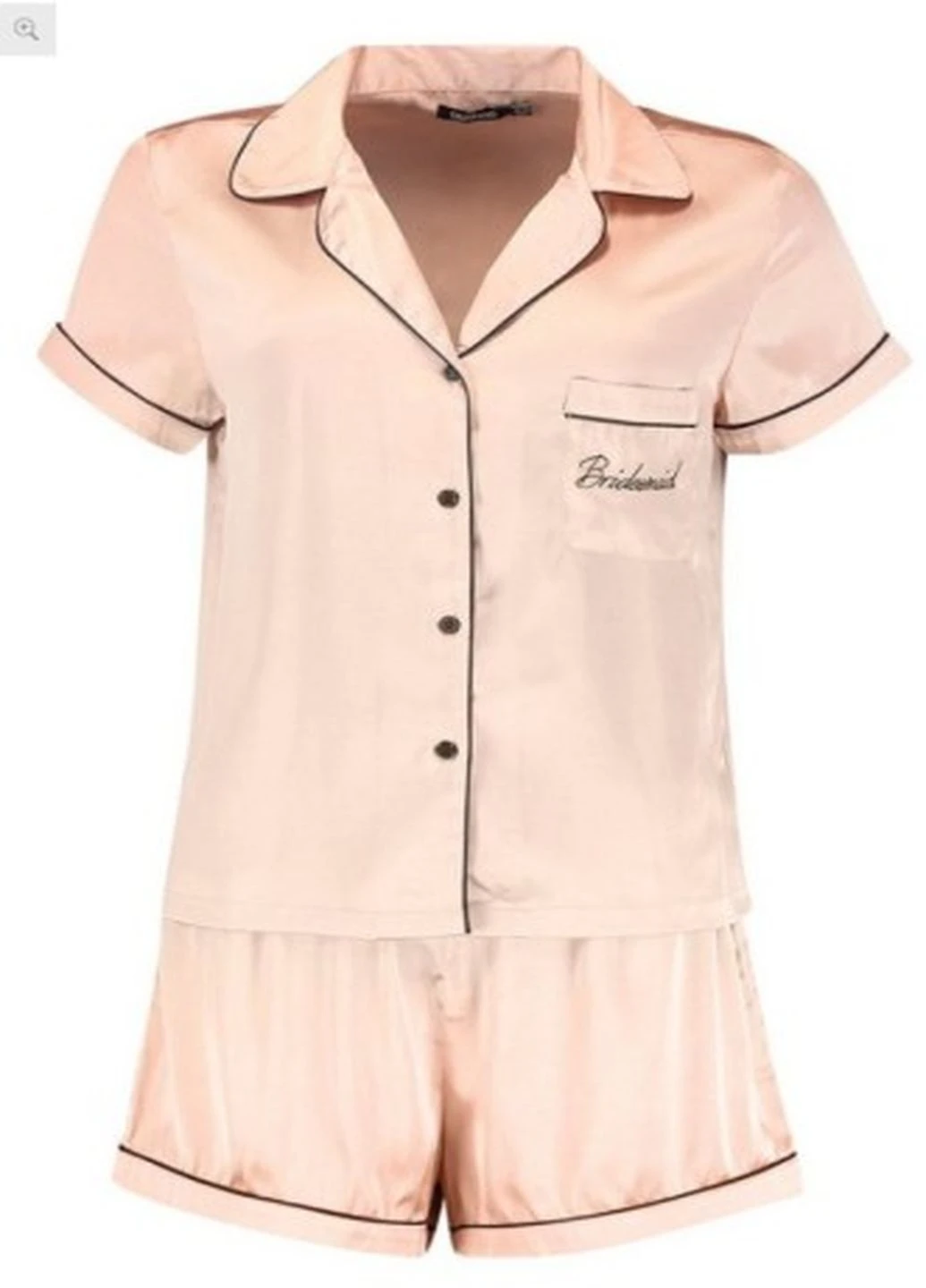 Светло-бежевая всесезон пижама Boohoo